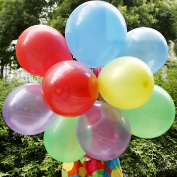 100 vnt./daug 10inch uodega spalvotų balionų, vestuvių, gimtadienio prekių santuokos kambarį apdailos nuorodą balionas 1.2 g