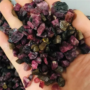 100g natūralių kristalų Spalva tourmali akmenų ir mineralų reiki healing kristalų žalias akmuo pavyzdys dėl priėmimo papuošalai
