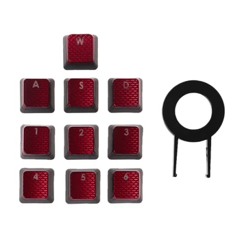 10vnt/Pak Keycaps už Corsair K70 K65 K95 G710 RGB APŠAUDYTI Mechaninė Klaviatūra M5TB