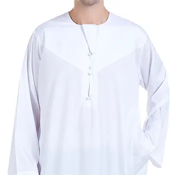 2020 Musulmonų drabužiai mens Muslimischen režimas Panjabi suknelė vyrai saudo thobe vyrų la ropa de los hombres jabador homme