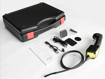 360 Laipsnių Sukimosi Endoskopą Kamera 720P Borescope 8mm USB Automobilinis Vamzdžių Tikrinimo Kamera 2 Būdas Kryptimi PC 