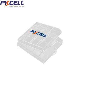50Pcs PKCELL Baterijų Laikiklis Atveju Plastikinės Nešiojamos Dėžės AA ar AAA tipo Baterijos