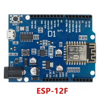 5vnt Smart Elektronika ESP-12E ESP-12F WeMos D1 WiFi uno pagrįstas ESP8266 shield Suderinama IDE