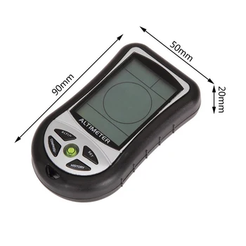 8 1 Handheld GPS Daugiafunkcį Mini GPS Navigacijos vietos nustatymo Imtuvas Skaitmeninis Aukštimatis, Barometras, Kompasas, lauko kelionės
