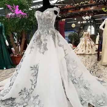AIJINGYU Airijos Vestuvių Suknelės Viduramžių Chalatai Bridals Pigūs Jk Plius Dydis Ravėjimas 2020 2021 Rose Suknelė Vestuvių Suknelė Seksualus