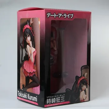 Anime Dienos Gyventi Kurumi Tokisaki PVC Veiksmų Skaičius, Anime Seksuali Mergina Paveikslas Modelis, Žaislai Kolekcionuojamos Lėlės Dovana Anime Duomenys
