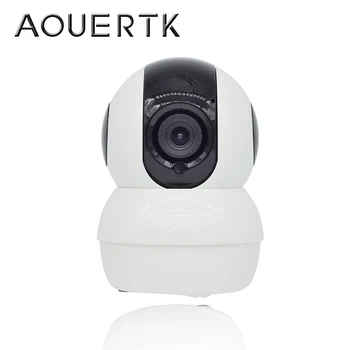 AOUERTK 720P HD Naktinio matymo kamera Horizontalus 355 WIFI Home Security, IP Kameros, Stebėjimo Kameros, MINI VAIZDO Kamera