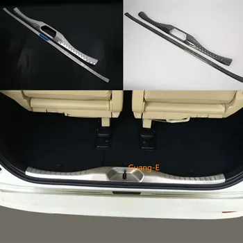 Automobilių išorės ir vidinio galinio buferio raštas kamieno apdaila dengiamoji plokštė pedalo riba Toyota Alphard Vellfire. 2016 m. 2017 m. 2018 m. 2019 m.