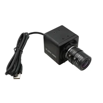 CS 2.8-12mm Varifocal Didelės Spartos 330fps 1080p 50fps 720p 100fps Webcam uv-C Plug Žaisti OTG USB Kamera su Mini Atveju