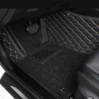 Custom car 5 sėdimos vietos grindų kilimėliai NISSAN Visi Modeliai Armada Altima Dualis Patrol Pasienio Fuga accessories automobilių stilius grindų kilimėlis