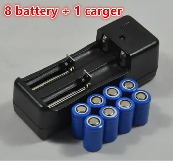 ER14250 baterija LS14250 ER14250H 14250 1/2AA 3,6 V/3,7 V (280mah Li-ion ličio baterijos(8 baterija + 1 carger)