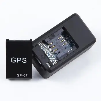 GF-07 Mini GPS Ilgo Laukimo Magnetinio SOS Tracker Kreipiamojo Prietaiso Diktofonas Vietą Tracker Aptikimo Sistema, Transporto priemonės, Automobilių