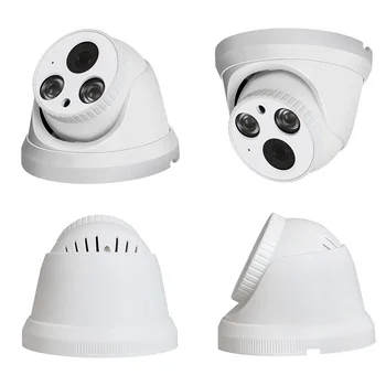 H. 265 3MP / 5MP IP POE Dome Kamera, Patalpose IR Naktį Versija, Built-in mic Garso ir Vaizdo Home Security Priežiūros P2P VAIZDO Kamera