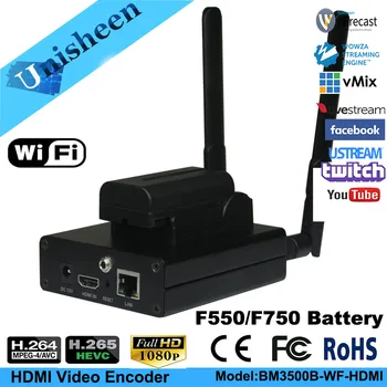 H. 265 HEVC H. 264 wifi HDMI Video Encoder transliacijos encoder HDMI Siųstuvas live Transliacijos encoder belaidžio iptv H264 encoder