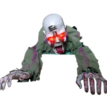 Helovinas Nuskaitymo Zombie Prop Animacinis Siaubo Haunted House Šalis Grindų Dekoras