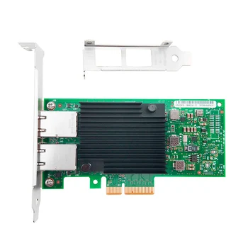 Karšto pardavimo X550-T2 10G Dual port RJ45 PCIe3.1 X8 Tinklo Korta Intel X550