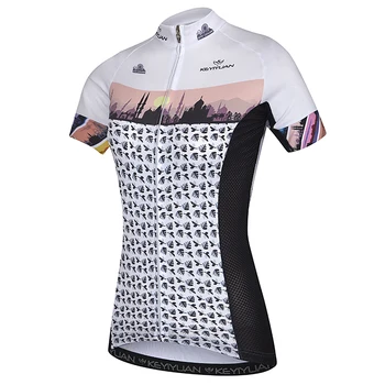 KEYIYUAN dviračių kailis moterų vasaros saulė kalnų dviračiu jojimo drabužius kvėpuojantis, greitai džiūstantys lauko sportinės aprangos ir įrangos mo