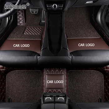 KOKOLOLEE logotipą automobilio grindų kilimėliai Chery visi modeliai Tiggo 3 4 5 x3 X1 QQ Ruize A3 QQ A5 E3 V5 EQ1 Tiggo E5 A3 kojų kilimėliai
