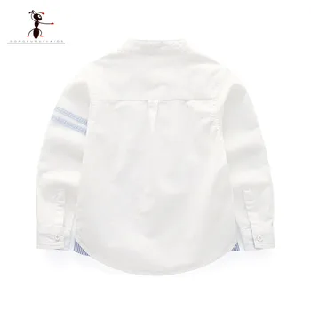 Kung Fu Ant 2019 Medvilnės Atsitiktinis Kūdikių Berniukų Marškiniai Oksfordo Tekstilės Mokyklos Balti Marškinėliai Spausdinti Dog-O-Kaklo Kietas Baby Vaikų Marškinėliai