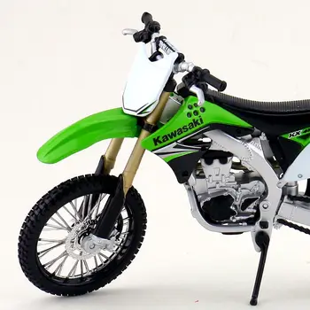 Maisto/1:12 Masto/Modeliavimas Diecast modelio motociklo žaislas/KAWASAKI KX 450F Supercross/Subtilus vaikų žaislas/Colllection
