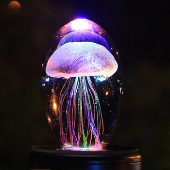 Medūza lempos jellyfish šviesos 3D Kalėdų vaikų naktį šviesa, kūdikis lampara LED Daugiaspalvis Apšvietimas Vaikas Dovanos Dekoras