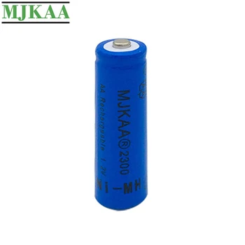 MJKAA 4PCS AA-2300mAh 1.2 V Ni-MH Baterijos 2A Įkraunamos Baterijos NI-MH Nuotolinio Valdymo Žaislai LED Žibintai iš Anksto Įkrauti