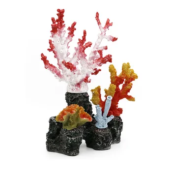 Naujas Akvariumas Apdailos Reikmenys Didelis Derva Rifo Koralų Augalų, Žuvų Bakas Kraštovaizdžio Išskirtinį Papuošalų Aquascape Dekoras