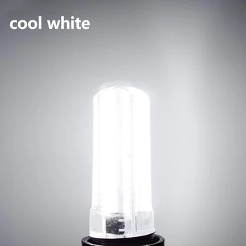 Naujas BA15 Pritemdomi 10W 2835SMD LED Kristalų Lempos, Energijos Taupymo Kukurūzų Lemputės Šviesos 110V, 220V, warm white, cool white