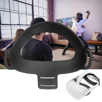 Nauji TPU VR Šalmas Galvos Dirželis Putos Padas oculus Quest 2 VR Ausinių Lankelis