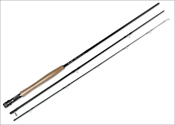 Nemokamas Pristatymas Didelis Anglies Fly Fishing Rod 2.28 Metrų 3 skirsnis line wt 3/4 meškere Skristi Lazdele Žvejybos Reikmenys