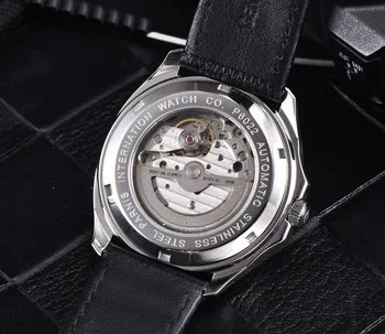 Parnis 38.5 mm Automatinis laikrodis Vyrams, Verslo Sapphire Kristalas Miyota Mechaninė Žiūrėti Šviesos Vandeniui Prabangus Laikrodis Vyrams