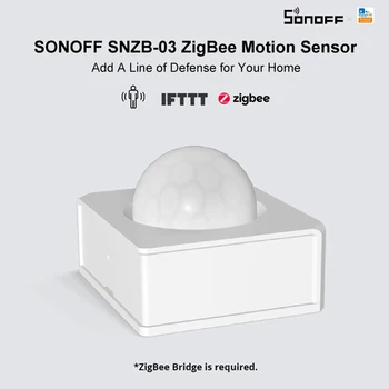 Sonoff ZBBridge Zigbee Tiltas Belaidžio tinklo Jungiklis Temperatūra ir Drėgmė (Judesio, Durų/Langų Jutiklis Dirbti su WiFi Per eWeLink APP