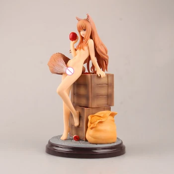 Spice and Wolf Holo Seksualių Merginų Veiksmų Skaičius, Japonų Anime PVC Suaugusiųjų Veiksmų Skaičiai Žaislai Anime Duomenys Žaislas 17cm