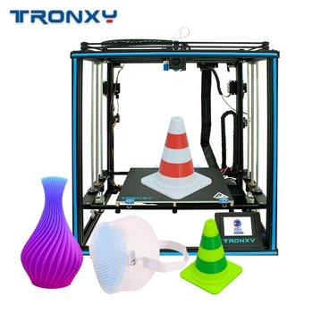 Tronxy X5SA-2E Didelio Tikslumo Didelio šrifto Dydis-3,5 Colių Spalvotas Jutiklinis ekranas Spausdinti Gijų Aptikimo Auto niveliavimo 3D Printe