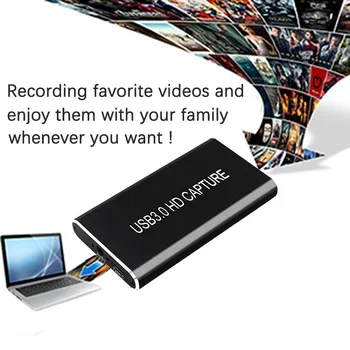 USB3.0 Filmavimo HDMI USB 3.0 Tipas-C 1080P HD Vaizdo įrašymo Kortelės, TV, PC PS4 Žaidimo Transliacija, skirta 