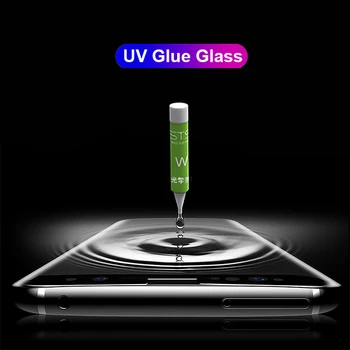 UV Visa Skysti Klijai Privatumo 9H Grūdintas Stiklas Oneplus 7 7T 8 Pro 