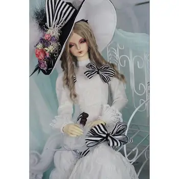 [wamami] 1/3 1/4 My Fair Lady Suknelė BJD Doll Dollfie Apranga Vienodos