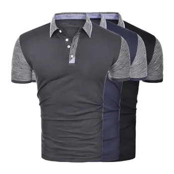 ZOGAA 2020 naujas Vyrų Polo Marškinėliai Verslo Atsitiktinis, Kietas Vyras Trumpas Rankovės Kvėpuojantis Kratinys Brandus dydis M-2XL polo marškinėliai vyrams